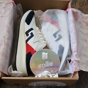 Weekenders White/navy/red Rollie Sneakers